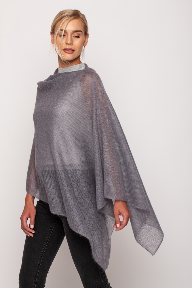Mohair poncho or scarf - Mohair Clothing